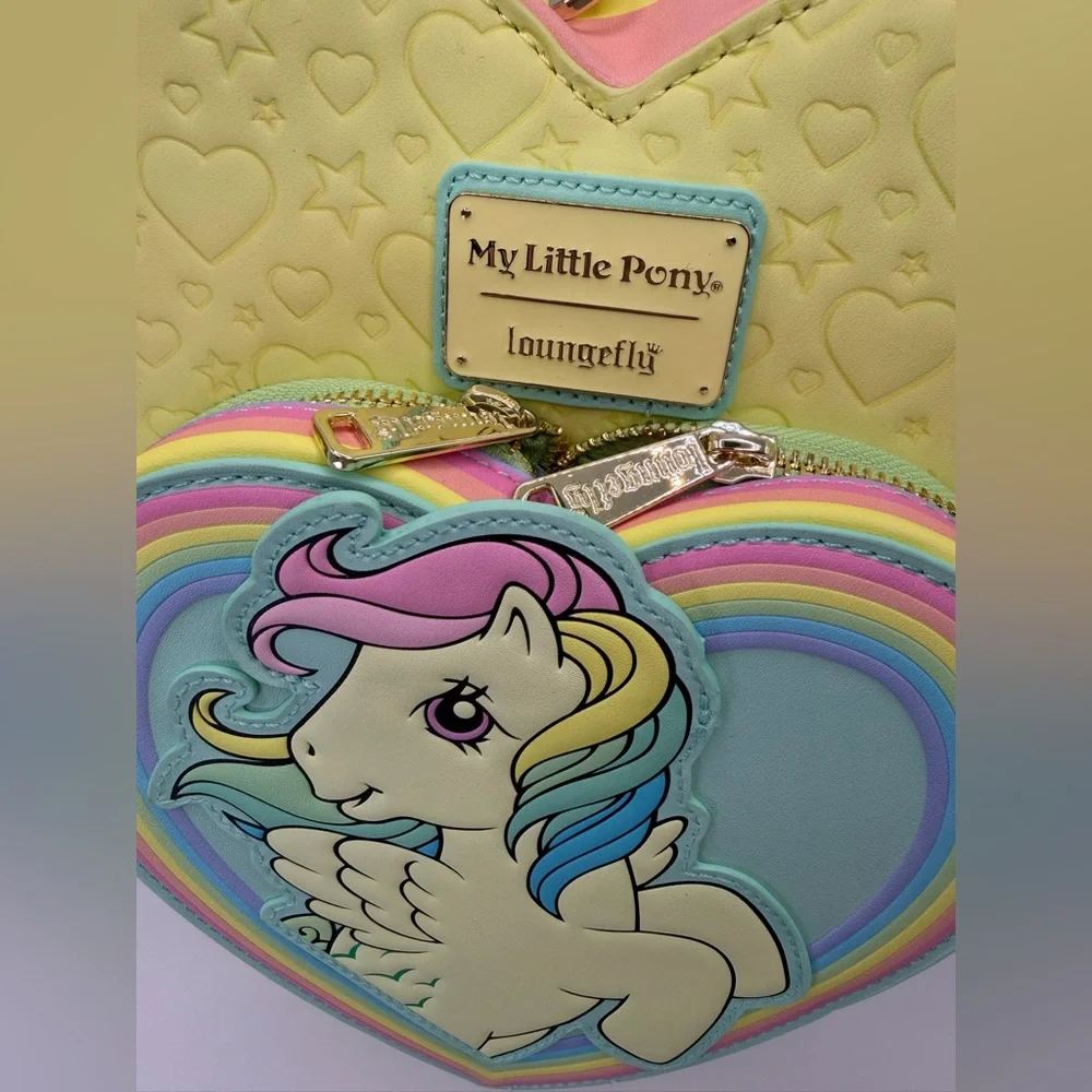 My Little Pony Skydancer Heart-Shaped Mini Backpack Bag NWT